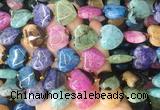 HGBS156 15 inches 20*20mm heart Agate gemstone beads wholesale