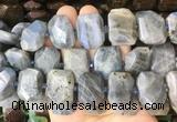 LBBS08 15 inches 15*20mm - 18*25mm faceted freeform labradorite beads