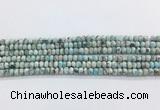 LRBS08 15 inches 4*6mm rondelle larimar gemstone beads wholesale