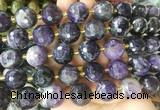 LSBS06 15 inches 16mm faceted round amethyst beads wholesale