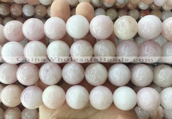 LSBS1004 15 inches 18mm round morganite gemstone beads wholesale