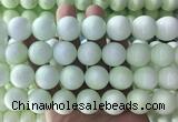LSBS1010 15 inches 18mm round lemon turquoise gemstone beads wholesale