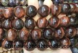 LSBS107 15 inches 18mm round red tiger eye gemstone beads wholesale