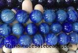 LSBS122 15 inches 20mm round agate gemstone beads wholesale