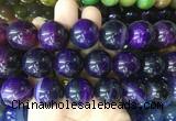 LSBS126 15 inches 20mm round agate gemstone beads wholesale