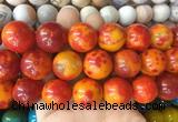 LSBS131 15 inches 20mm round agate gemstone beads wholesale