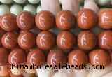 LSBS177 15 inches 20mm round red jasper gemstone beads wholesale