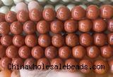 LSBS193 15 inches 16mm round red jasper gemstone beads wholesale
