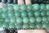 LSBS199 15 inches 16mm round green aventurine gemstone beads wholesale