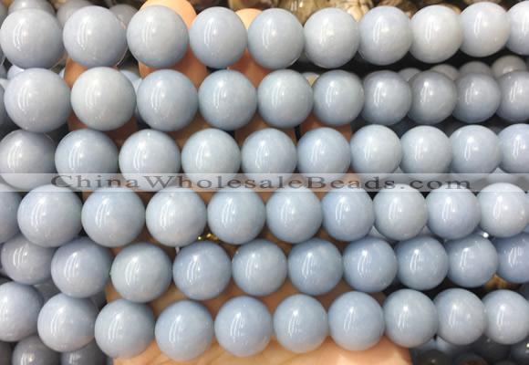 LSBS232 15 inches 14mm round blue angel skin gemstone beads wholesale