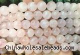 LSBS238 15 inches 14mm round rose quartz gemstone beads wholesale