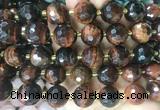 LSBS24 15 inches 16mm faceted round red tiger eye beads wholesale