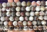 LSBS241 15 inches 14mm round mexican crazy agate beads wholesale