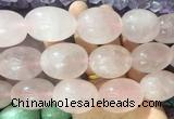 LSBS251 7.5 inches 22*30mm - 25*35mm nuggets rose quartz gemstone beads wholesale