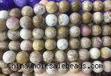 LSBS311 15 inches 16mm round ocean jasper gemstone beads wholesale