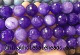 LSBS323 15 inches 20mm faceted round candy jade gemstone beads wholesale
