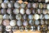 LSBS34 15 inches 16mm round botswana agate gemstone beads wholesale