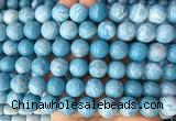 LSBS344 15 inches 14mm round blue sky stone beads wholesale