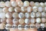 LSBS36 15 inches 15mm - 16mm round sakura agate gemstone beads wholesale