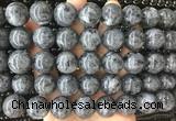 LSBS409 15 inches 18mm round black labradorite gemstone beads wholesale