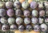 LSBS413 15 inches 22mm round lilac jasper gemstone beads wholesale