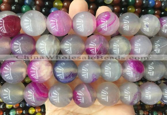 LSBS430 15 inches 20mm round agate gemstone beads wholesale