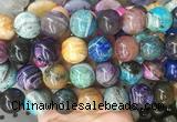LSBS440 15 inches 20mm round agate gemstone beads wholesale