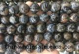 LSBS447 15 inches 18mm round crazy lace agate beads wholesale