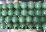 LSBS450 15 inches 20mm round green aventurine gemstone beads wholesale