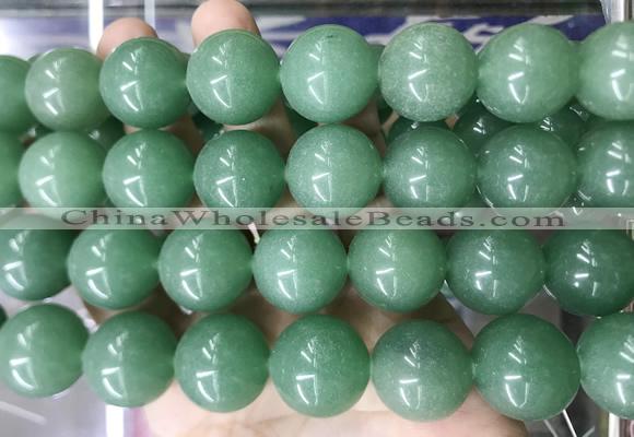 LSBS450 15 inches 20mm round green aventurine gemstone beads wholesale