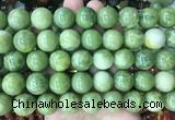 LSBS461 15 inches 16mm round china jade gemstone beads wholesale