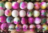 LSBS488 15 inches 20mm round candy jade gemstone beads wholesale