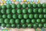 LSBS496 15 inches 16mm round candy jade gemstone beads wholesale