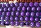 LSBS499 15 inches 16mm round candy jade gemstone beads wholesale