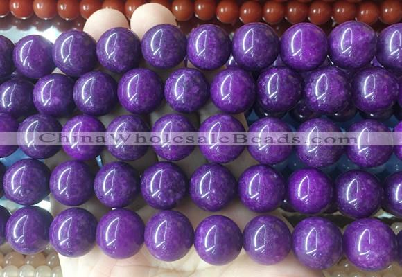 LSBS499 15 inches 16mm round candy jade gemstone beads wholesale