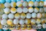 LSBS501 15 inches 16mm round candy jade gemstone beads wholesale