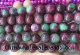 LSBS502 15 inches 16mm round candy jade gemstone beads wholesale