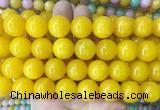 LSBS505 15 inches 18mm round candy jade gemstone beads wholesale
