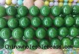 LSBS507 15 inches 18mm round candy jade gemstone beads wholesale