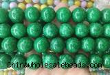 LSBS508 15 inches 18mm round candy jade gemstone beads wholesale