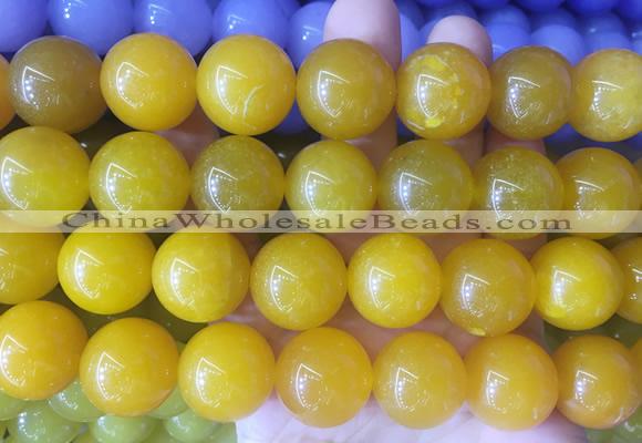 LSBS517 15 inches 20mm round malaysian jade gemstone beads wholesale