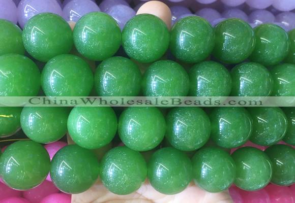 LSBS523 15 inches 20mm round malaysian jade gemstone beads wholesale