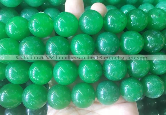 LSBS524 15 inches 20mm round malaysian jade gemstone beads wholesale