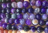 LSBS552 15 inches 16mm faceted round agate gemstone beads wholesale