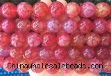 LSBS556 15 inches 16mm round agate gemstone beads wholesale