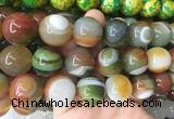 LSBS576 15 inches 20mm round agate gemstone beads wholesale
