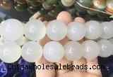 LSBS579 15 inches 20mm round agate gemstone beads wholesale