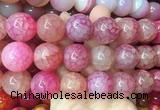 LSBS584 15 inches 20mm round agate gemstone beads wholesale