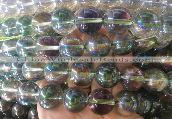 LSBS682 15 inches 18mm round synthetic crystal gemstone beads wholesale