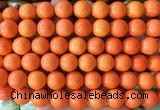 LSBS726 15 inches 14mm round howlite turquoise gemstone beads wholesale